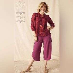 Matilda Jane Pink Capris